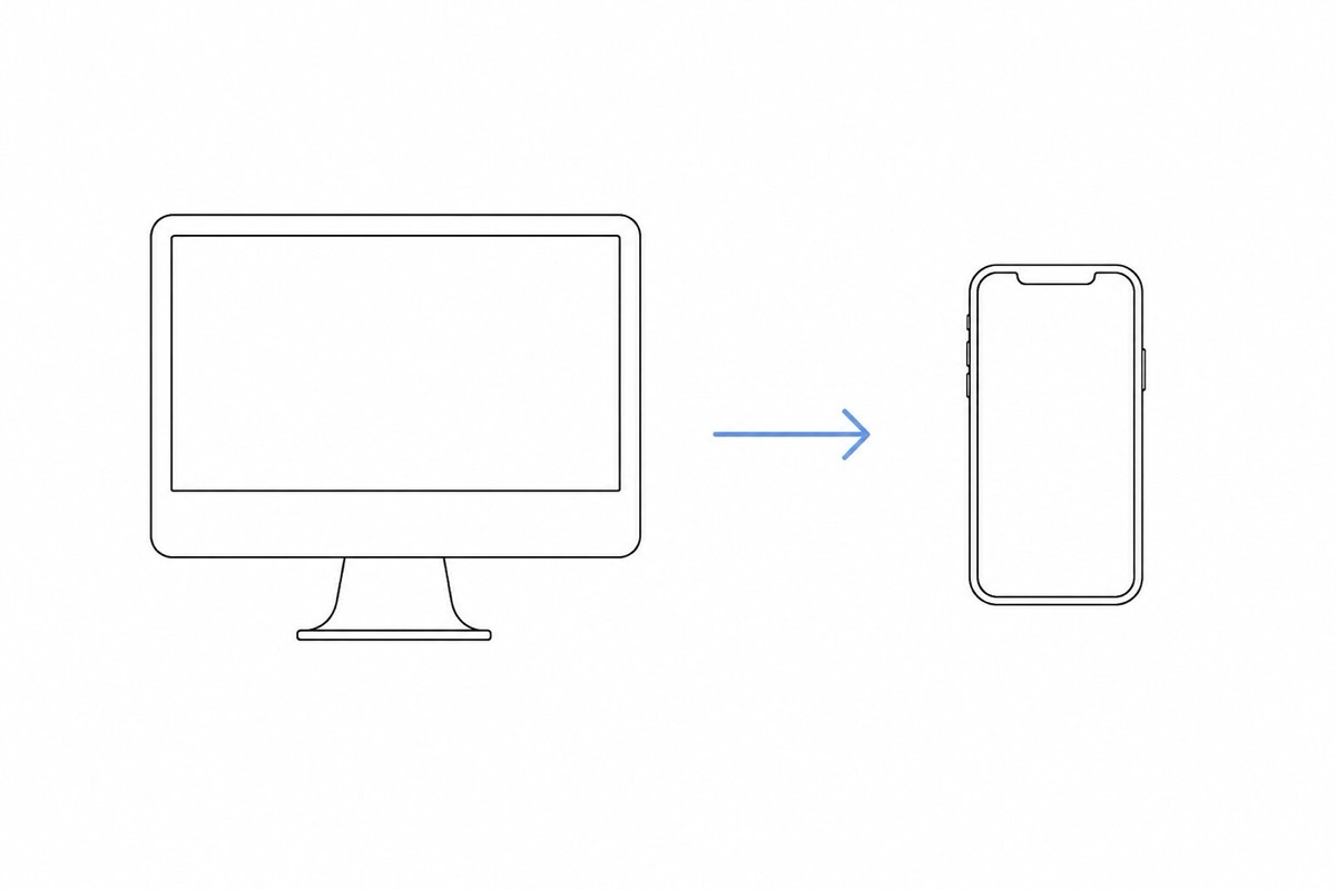 From desktop to phone