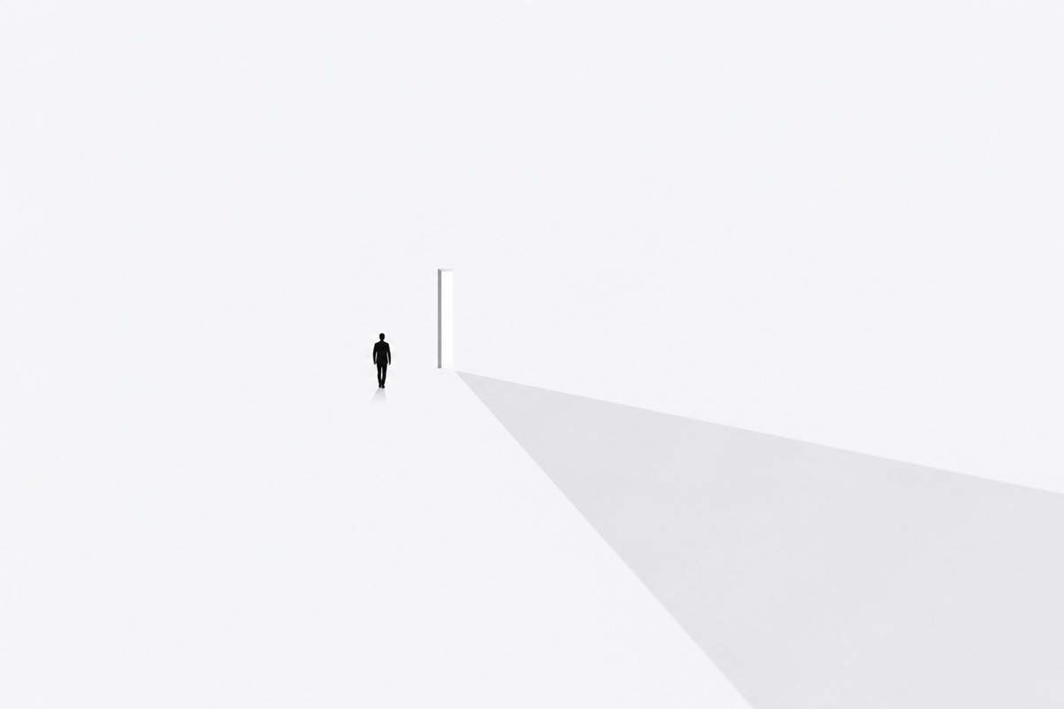 Walking out of the office